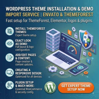 WordPress Demo Theme Installation